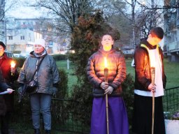 Droga Krzyżowa ulicami naszej parafii, 11.04.2025